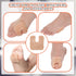 60 Pcs U Shaped Felt Callus Pads, Metatarsal Foot Pads for Pain Relief, Adhesive Cushion for Men and Women, Beige