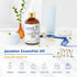 HIQILI Jasmine Essential Oil, 1 Fl Oz - 100% Pure Natural for Diffuser, Hair, Skin, Perfume Making