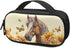 Horses Butterflies Insulin Cooler Travel Case, Insulated Bag Organizer for Diabetics, Medication Cooler Bag