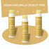Vegan Vanilla Lip Balm Collection, 3 Tube Set with Organic Jojoba, Avocado Oil, and Vitamin E for Chapped Lips