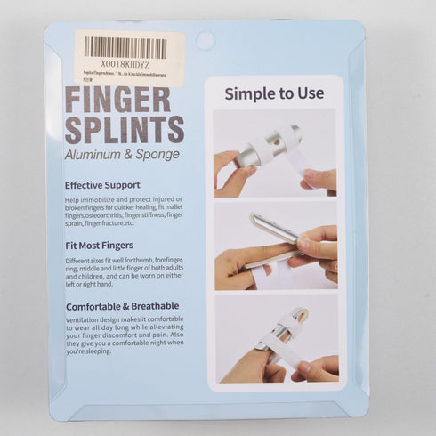 Sopito Finger Splint - 7PCS Finger Support Brace for Broken Fingers, Arthritis Knuckle Immobilization