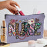 Nurse Makeup Bags, Gifts for Women, Zipper Cosmetic Bags for Nursing Students, Purple