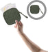 VALICLUD Portable Menstrual Pad Pouch Green Multipurpose Sanitary Towel Storage Bag Small Travel Change Organizer