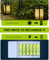 Kruta Ni-MH AA Rechargeable Batteries, 12 Pack, 1600mAh High Capacity 1.2V for Outdoor Solar Lights