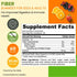 Halal & Gluten Free Fiber Gummies for Kids & Adults | 3g, 30-60 Servings | 60 Gummies | Improves Digestive Health, Immunity & Gut Health | Vegan Prebiotic | Non-GMO, Gelatin-Free
