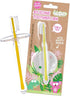 Jack N' Jill Stage 2 Silicone Toothbrush, Toddler Toothbrushes 1-2 Years, Soft Silicone Bristles, Safety Shield, Pack