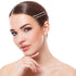 TecUnite 16 Pcs Rhinestone Bobby Pins - Bling Decorative Hair Clips for Women, Bridal, Wedding, and Daily Use