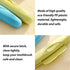 4 Packs Toothbrush Travel Case, Portable Holder with Large Toiletry Bag for Travel, Business Trip, Camping, Home