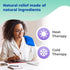 My Heating Pad for Pain Relief - Moist Microwavable Hot Pack, Blue