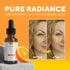 Professional Vitamin C Face Serum 20% - Anti Aging Facial Serum with Hyaluronic Acid & Vitamin E, 1 Fl. Oz