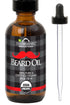 US Organic Beard Oil, 100% Pure, USDA Certified, Amber Glass Bottle with Eye Dropper, 2 Ounce