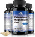 Potassium Magnesium Supplement 1000mg - Supports Vascular, Bone, Heart, Muscle & Nerve Health - 120 Capsules
