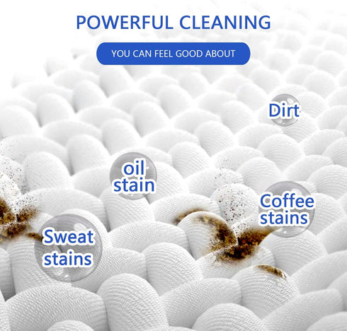 Enyur Laundry Detergent Sheets, Free and Clean for Travel and Home Use - 6 Pack / 192 Loads