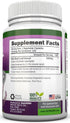 Holy Basil Leaf Capsules, 500mg, 120 Vegan Capsules, Real Tulsi Extract Supplement for Positive Mindset