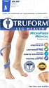 Truform Compression Stockings 20-30 mmHg for Men and Women, Knee High Length, Open Toe, Charcoal, 3X-Large