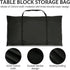 ZJRDYYK 2 Table Leaf Storage Bag with Zipper and Shoulder Straps, Waterproof Lined Table Leaf Cover Protector, Scratch