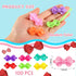 WILLBOND 100 Pieces Girls Hair Barrettes, Self Hinge Plastic Clip Toddler Kids Baby 80s 90s Colorful Cartoon Hair Pin