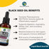 Amazing Herbs Premium Black Seed Oil - Gluten Free, Non-GMO, Cold Pressed - 1 Fl Oz (Pack of 3)