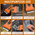 Razor Blade Scraper with 15 Extra Blades, Multi-Surface Cleaning Tool for Glass, Ceramic, and Ovens