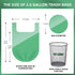 2.6 Gallon Trash Bag, 150 Count, Unscented Strong Handle Tie Garbage Bags for Kitchen, Bathroom, Bedroom, Office