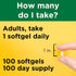 Nature Made Vitamin D3 1000 IU (25 mcg), 100 Softgels, Dietary Supplement for Bone, Teeth, Muscle & Immune Health