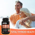 Thyroid Support Supplement for Women & Men - Natural Metabolism, Mood & Energy Enhancer, 60 Pills