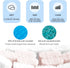 Replacement Toothbrush Heads for Gleem Electric Toothbrush, W Shape Design, 10 Pack (White)
