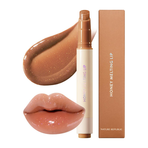 Nature Republic HONEY MELTING LIP 13-14 GLITTER, MAPLE GLITTER