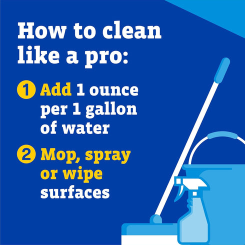 Pine-Sol 40 (Package CloroxPro Multi-Surface Cleaner, All Purpose Cleaner, Lemon Fresh, Fluid Ounces May Vary)