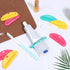TIESOME 12Pcs 4 JJUNW Toothpaste Squeezers Bulk, Colors Toothpaste Clips Tube Squeezer Dispenser, Toothpaste Rollers