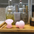 MIMOSA Handmade Natural Rose Quartz Gua Sha Scraping Massage Tool Mushroom Shaped GuaSha Board for SPA Relaxing