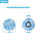 8 Pack Mop Replacement Heads, 100% Microfiber Spin Mop Refill Head for RinseClean 2-Tank System, Floor Cleaning.