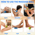 Set, Peanut & Spiky Massage Ball Double Lacrosse Peanut Roller + Firm Spiky Ball for Deep Tissue Myofascial Release