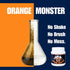 Orange Monster 2 1lb Simple Powder Glass Cleaner, Jar, No Shaking, No Scrubbing, No Brush, Soak & Rinse, for Glass