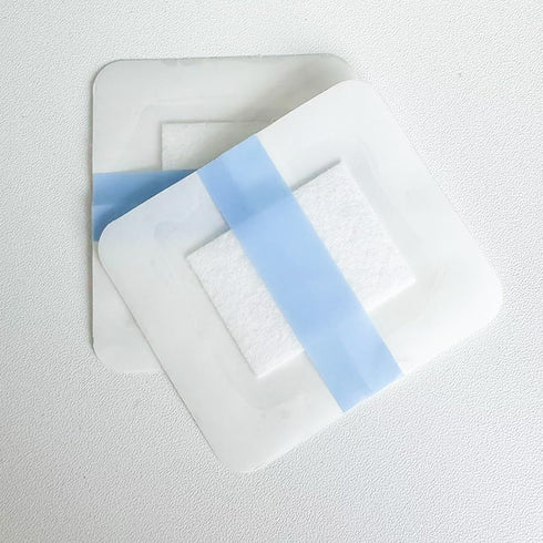 Sndperiexam 12 Pack 4.33Inches Pcs White Castor Oil Wrap, Self-Adhesive Castor Oil Patches Disposable, Portable Anti