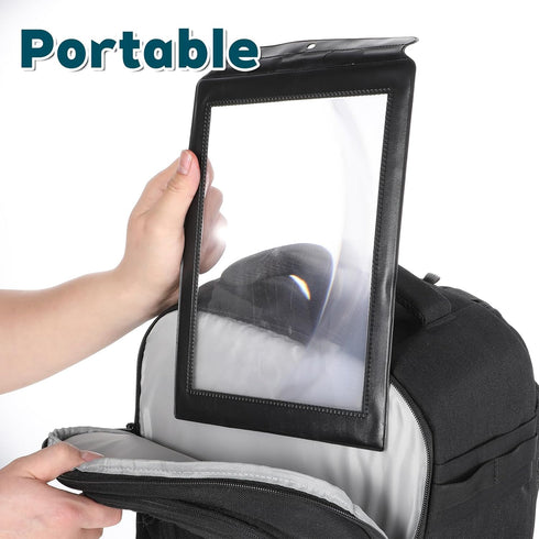 Yuomeaz 3 12 7.6 X Full Page Magnifier for Reading, in Plastic Magnifying Sheet, Lightweight Portable Magnifying Page