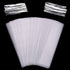 Pangda 200 Pcs Clear Pretzel Bags, 2 x 10 Inches with 200 Twist Ties for Chocolate Candies Cookies