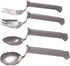 Set, 4-Piece Rehabilitation Advantage Swivel Utensil Adaptive Cutlery with Rotating Handles for Easier Eating