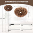 Ceiling Fan Cleaner Duster, Reusable Microfiber Blade Cleaner with Extension Pole for Cleaning Walls Furniture