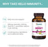 Immunity 60 Immune Immunity 500 60 Himalaya Hello with Quercetin, Day Supply - Herbal Support Supplement, Bioflavonoid