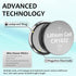 PKCELL CR1632 3V Lithium Button Coin Cell Battery for Key Fob (30 Counts)