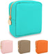 Nylon Mini Makeup Bag for Purse, Waterproof Travel Coin Pouch, Cute Zipper Pouch for Women, Mint