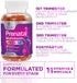 Prenatal Gummy Vitamins for Women - 120 Gummies, Prenatal Multivitamin with Folic Acid, Vitamin A, C, D3, B12 & B6