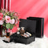 Zonon Back to School Gift Boxes with Lid and Ribbon - 9 x 7 x 3'' Luxury Gift Bags with Greeting Card Tissue Paper for