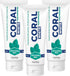 Coral White Mint Toothpaste, Natural Fluoride SLS Free, Coral Calcium Remineralizing, 4 Ounce (3 Pack)