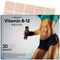 Vitamin B12 Patch for Energy Plus - 30 Count Patches with Methylcobalamin & Guarana