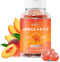 Organic Omega 3 Gummies with Omegas 6, 7, 9, DHA & EPA from Flaxseed Oil, Sugar-Free, Supports Brain & Heart (60 CT)