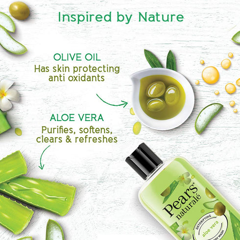 Pears Naturale Aloevera Bodywash, 250 ml