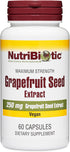 NutriBiotic Grapefruit Seed Extract Capsules - 250 mg, 60 Count Maximum Strength