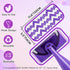 7 Pack Reusable Mop Pads Compatible with Swiffer Wet Jet Mop: Thick Microfiber Wet Jet Refills for Wood Floor